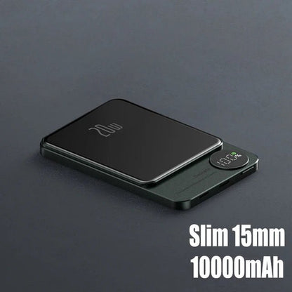 Magnetic Power Bank Wireless External Auxiliary Battery Pack