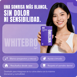 Tiras Blanqueadoras Dentales V34 (14 Unidades) – Elimina el Amarillo y Blanquea tus Dientes en Casa